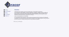 Desktop Screenshot of jeracor.com